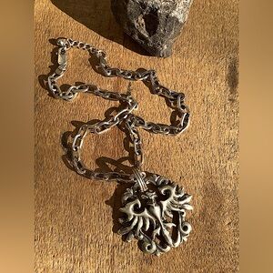 Sterling phoenix  Necklace